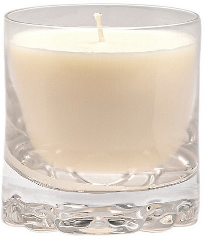 Orrefors Blushing Pink Erik Candle Double Old-Fashioned Glass