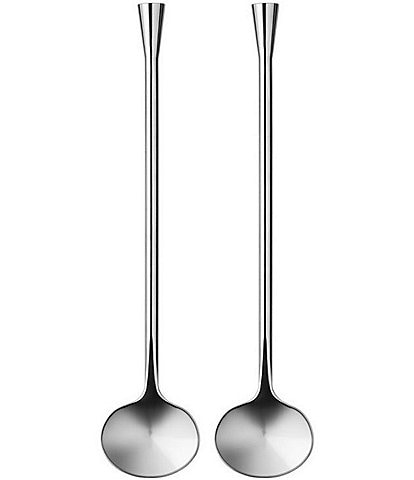 Orrefors City Spoons, Set of 2