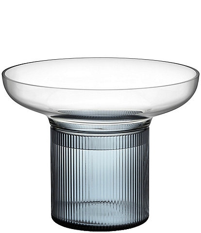 Orrefors Ensemble Blue / Gray Medium Vase