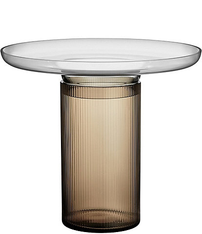 Orrefors Ensemble Brown / Gray Large Vase