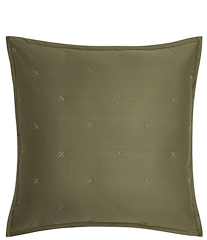 Oscar/Oliver Grid Square Quilted Decorative Pillow