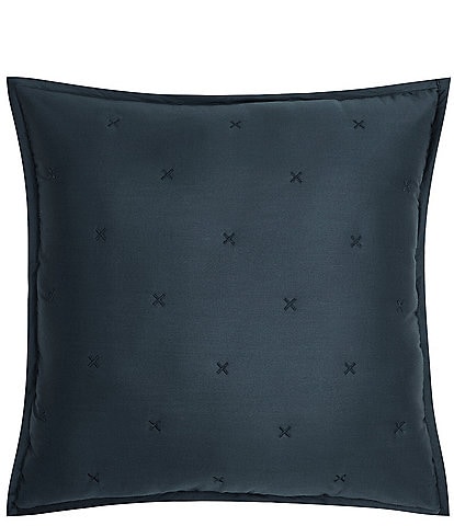 Oscar/Oliver Grid Square Quilted Decorative Pillow