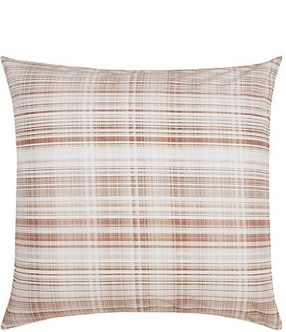 Oscar/Oliver Pascal Mini Plaid Reversible Euro Sham