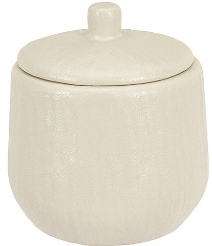 Oscar/Oliver Stefano Collection Stoneware Cotton Storage Jar with Lid