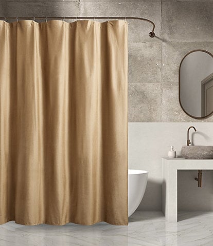 Oscar/Oliver Valencia Embossed Velvet Shower Curtain