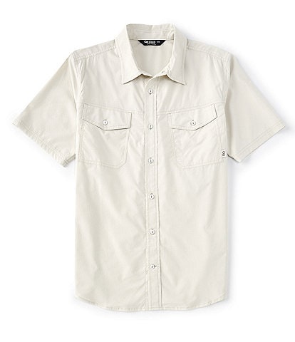 Outdoor Research Wanderer Solid Performance Stretch Short-Sleeve Woven Shirt