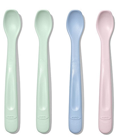 OXO Tot Silicone Feeder Spoon 4-Pack Set