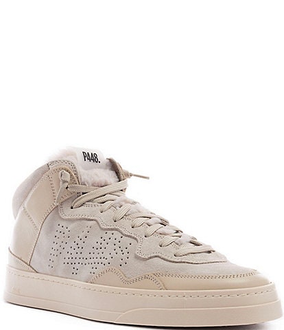 P448 Bali Leather High Top Sneakers