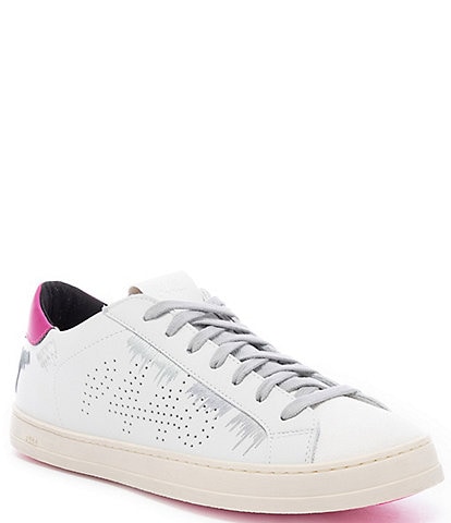 P448 John Goblin Leather Lace-Up Sneakers