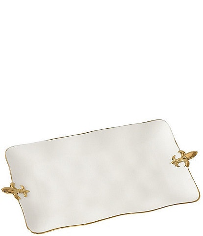 Pampa Bay Fleur-De-Lis Collection Rectangular Platter
