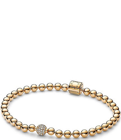 Pandora Beads & Pave Line Bracelet