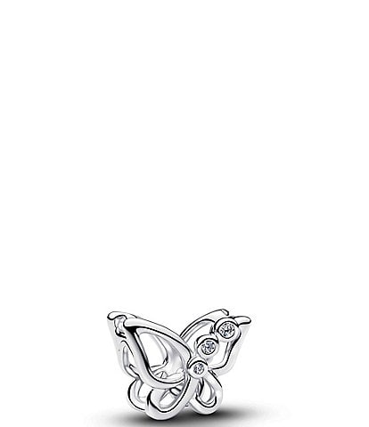 Pandora Butterfly Sterling Silver Openwork Charm
