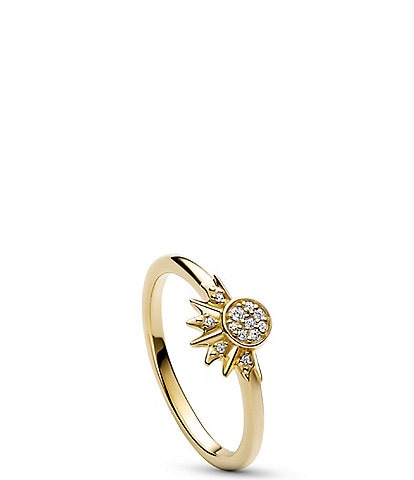 Pandora Celestial Sparkling Sun Ring