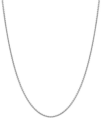 Pandora Classic Curb Cable Sterling Silver Chain Necklace
