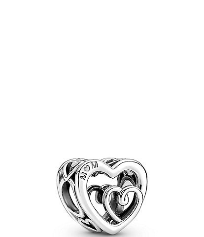 Pandora Entwined Sterling Silver Infinity Heart Charm
