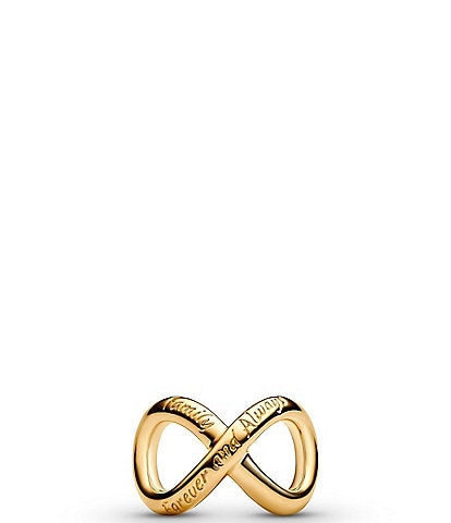 Pandora Forever Always Infinity Gold Charm