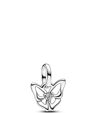 Pandora Mini Butterfly Dangle Sterling Silver Charm