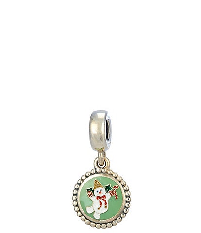 Pandora Mr. Bingle Chirstmas Sterling Silver Dangle Charm