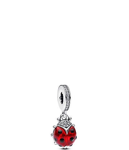 Pandora Red Ladybird Dangle Charm