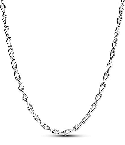 Pandora Sterling Silver Infinity Chain Necklace