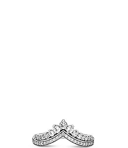Pandora Timeless Wish Tiara Sterling Silver Statement Ring