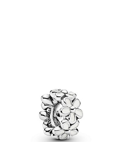 Pandora White Daisy Spacer Charm