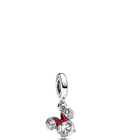 Pandora x Disney Minnie Mouse Silhouette Sterling Silver Dangle Charm