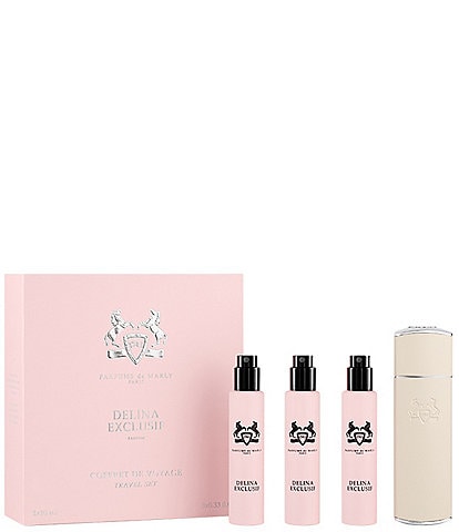 PARFUMS de MARLY Delina Exclusif Parfum Refillable Travel Set with Case