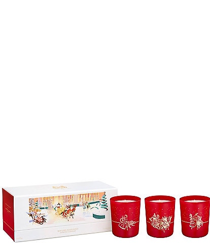 PARFUMS de MARLY Limited Edition Holiday Scented Candle Trio Set