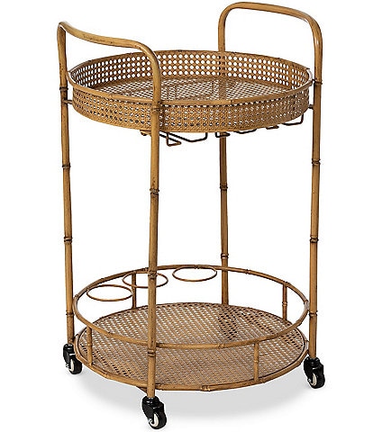Park Hill Southern Classic Collection Roanoke Metal Bar Cart