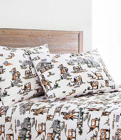 HiEnd Accents x Paseo Road 200-Thread Count Cotton Ranch Life Sheet Set