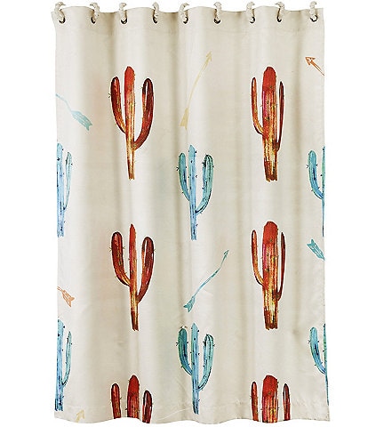 Paseo Road by HiEnd Accents Cactus & Arrow Shower Curtain