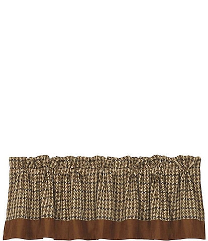 Paseo Road by HiEnd Accents Crestwood Houndstooth Window Valance
