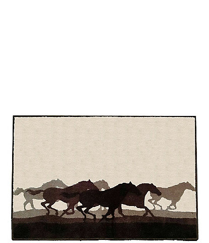 Paseo Road by HiEnd Accents Horse Stampede Bath Rug