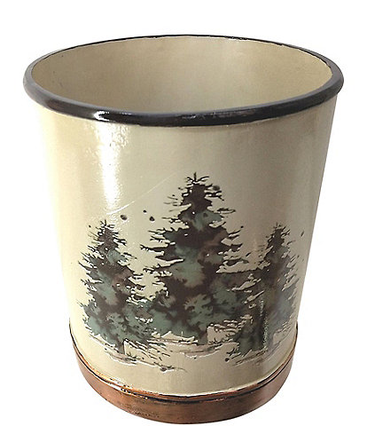 Paseo Road by HiEnd Accents Joshua Snow Wastebasket