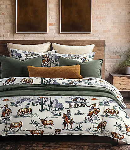 Paseo Road by HiEnd Accents Ranch Life Western Reversible Comforter Mini Set