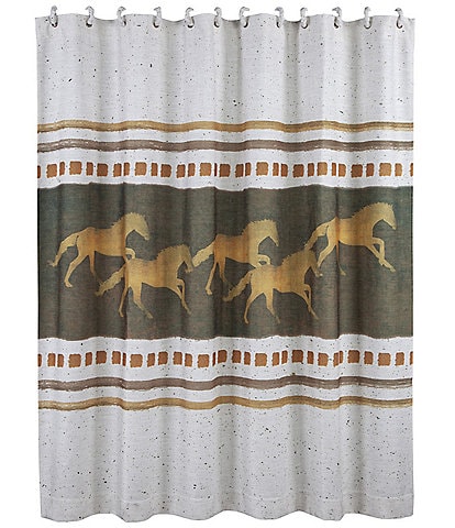 Paseo Road by HiEnd Accents Running Remuda Shower Curtain