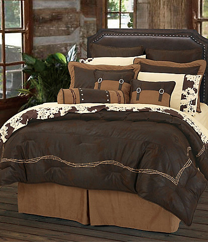 Paseo Road by HiEnd Accents Rustic Barbwire Comforter & Sham Bonus Set