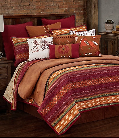 Paseo Road by HiEnd Accents Solace Southwestern Reversible Quilt Mini Set