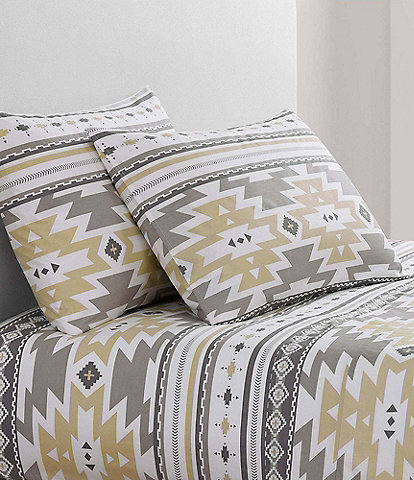 HiEnd Accents x Paseo Road Southwestern Desert Sage Cotton Sheet Set