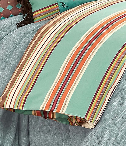 Paseo Road by HiEnd Accents Southwestern Serape Striped Duvet Cover