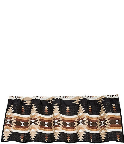 Paseo Road by HiEnd Accents Southwestern Yosemite Patterned Window Valance