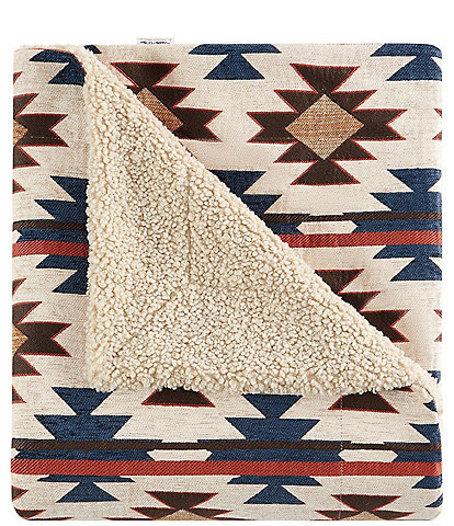 Paseo Road by HiEnd Accents Tasha Polizzi Collection Mariella Chenille Teddy-Backed Throw