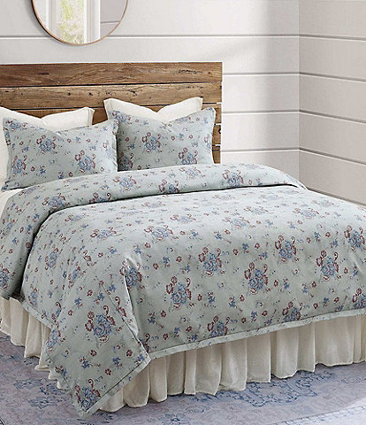 Paseo Road by HiEnd Accents Tasha Polizzi Collection Rosabel Washed Demin Mini Comforter Set