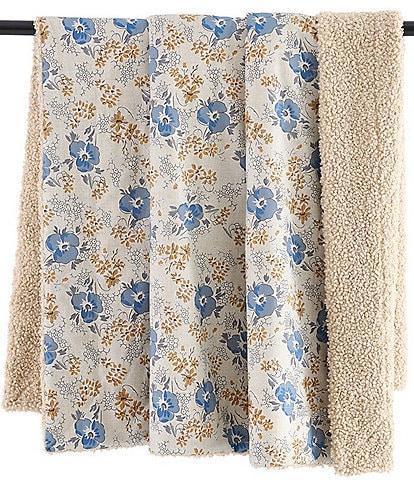 Paseo Road by HiEnd Accents Tasha Polizzi Collection Sandra Teddy-Backed Throw Blanket