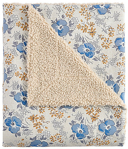 Paseo Road by HiEnd Accents Tasha Polizzi Collection Sandra Teddy-Backed Throw Blanket