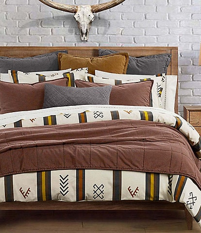 Paseo Road by HiEnd Accents Toluca Cotton Canvas Comforter Mini Set