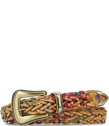 Patricia Nash 1.12" Townsend Leather Belt