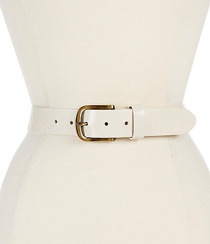 Patricia Nash 1.5#double; Wesley Embossed Leather Belt