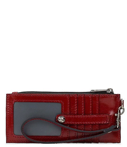 Patricia Nash Marsiliana Mirror Wristlet - Doorways to Italy ,Cognac